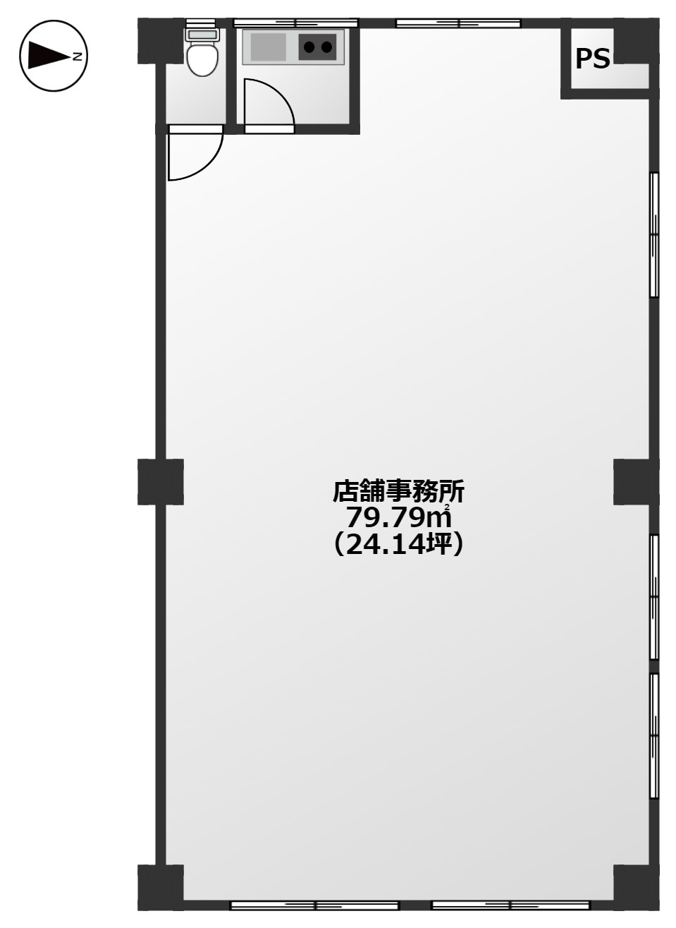 足立ビルの間取り