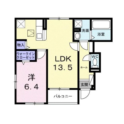 ソレアードの間取り