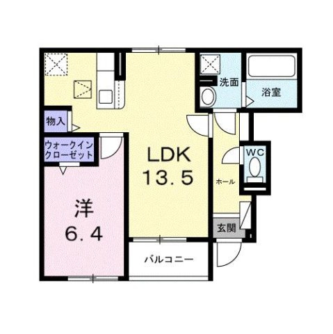 ソレアードの間取り