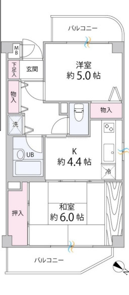 やまぎしクオリティの間取り