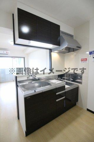 （仮称）都城天神町HEマンションのキッチン|キッチンでお料理をお楽しみください