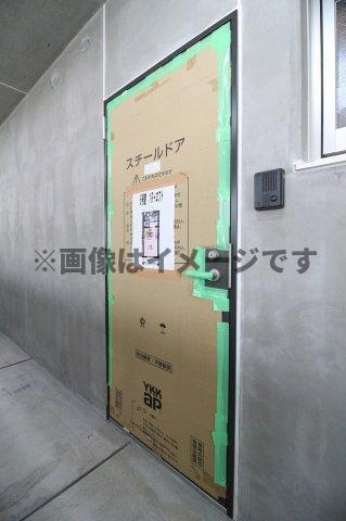 （仮称）都城天神町HEマンションの玄関|玄関です