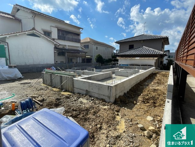豊能郡豊能町ときわ台　第1期　新築一戸建ての外観|周辺は落ち着いた街並みの住宅地！子育てがしやすい住環境です！まだ未完成ですが、現地でしかわからない事もございます。是非一度ご覧ください。