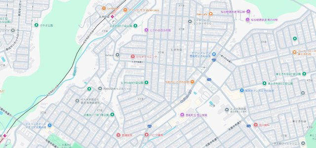 豊能郡豊能町ときわ台　第1期　新築一戸建ての地図