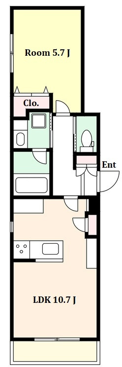 Maison Sansyu　の間取り