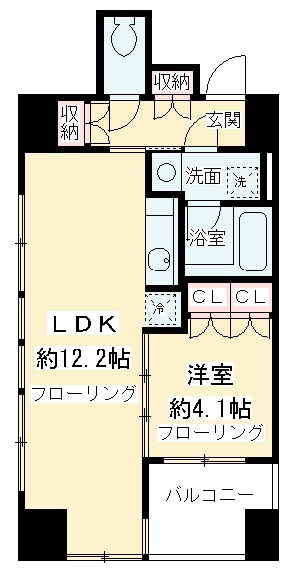 ルフィット神宮北参道の間取り