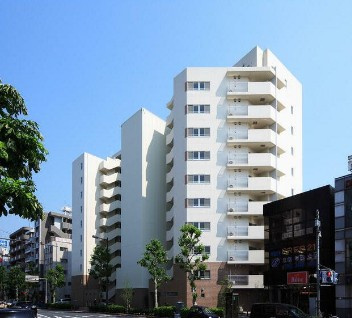 【外観】 | エーデル練馬 | 鉄筋コンクリート造のがっちりとした建物。