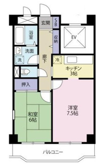 【間取り】 | 第２宝田ビル | 間取りです。