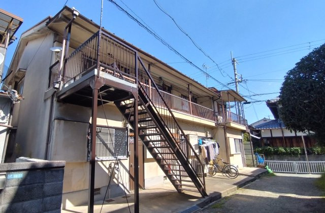 上ノ島町アパートの外観