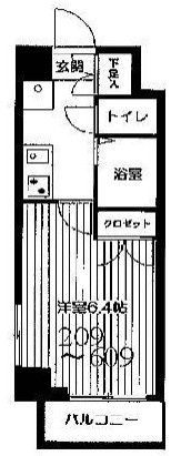 【間取り】 | ＨＦ武蔵小山レジデンス