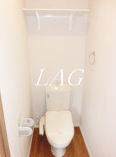 【トイレ】 | クレストヒル山下　Ｄ | トイレです。