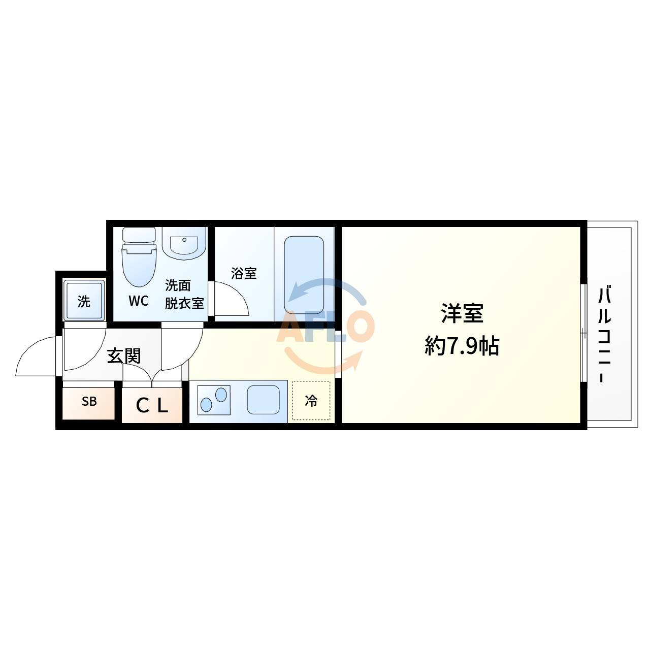 レジディア江坂の間取り|レジディア江坂　間取り