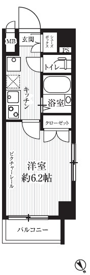 【間取り】 | ＨＦ武蔵小山レジデンス