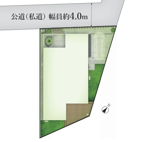 【区画図】 | □■藤沢市鵠沼海岸2丁目 新築戸建■□
