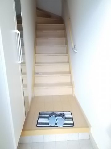 パッシオーネ　Ｊの玄関|毎日通る玄関はこちらです