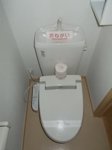 パッシオーネ　Ｊのトイレ|ゆったりとした空間のトイレです