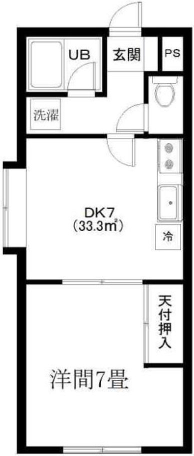 サン・カミヤマの間取り