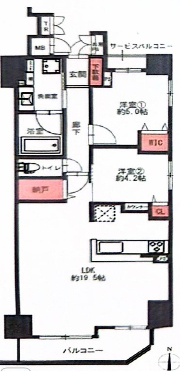 プレミスト堺筋本町ラディーナの間取り|プレミスト堺筋本町ラディーナ　間取り