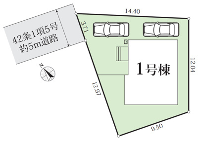 【区画図】 | 横浜市瀬谷区宮沢8期 新築戸建 全1棟