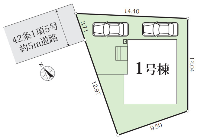 【区画図】 | 横浜市瀬谷区宮沢8期 新築戸建 全1棟