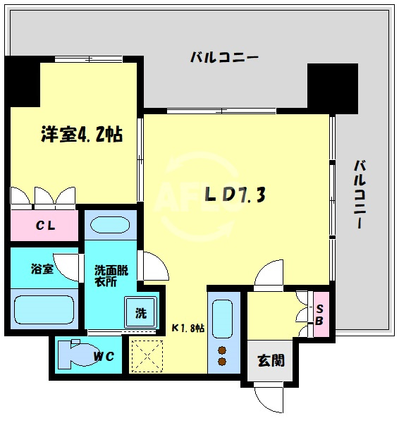 ダイナシティ北浜の間取り|ダイナシティ北浜　間取り