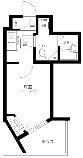 フェニックス芦花公園駅前壱番館の間取り