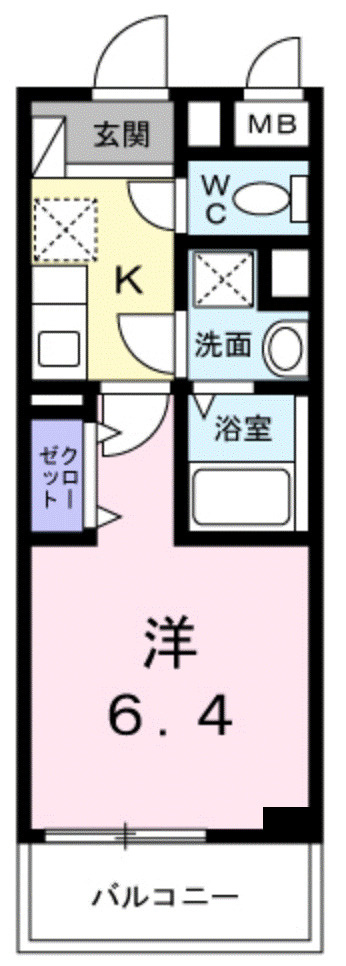 ＣＬＥＭＥＮＴ（クレメント）の間取り