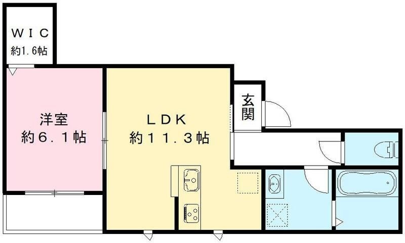 ＦＥＳＴＡの間取り|間取りです。