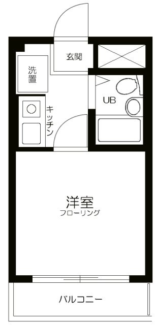 ガーデンハイツ一号館の間取り