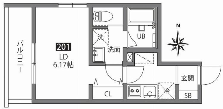 TWEED赤羽の間取り|間取り図