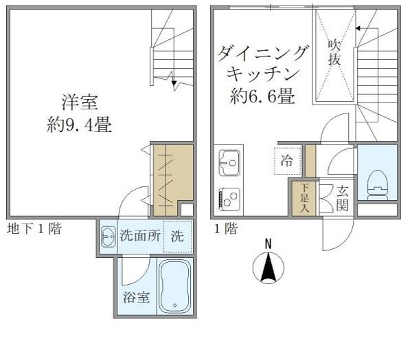 ＬＥＧＡＬＡＮＤ中野坂上の間取り
