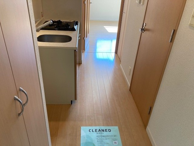 クローバーコート黒門町の玄関