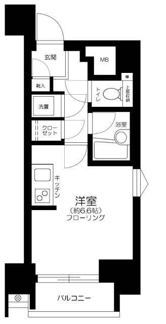 パレステュディオ浜松町の間取り