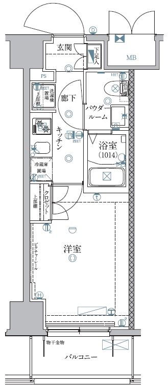 南池袋レジデンスの間取り