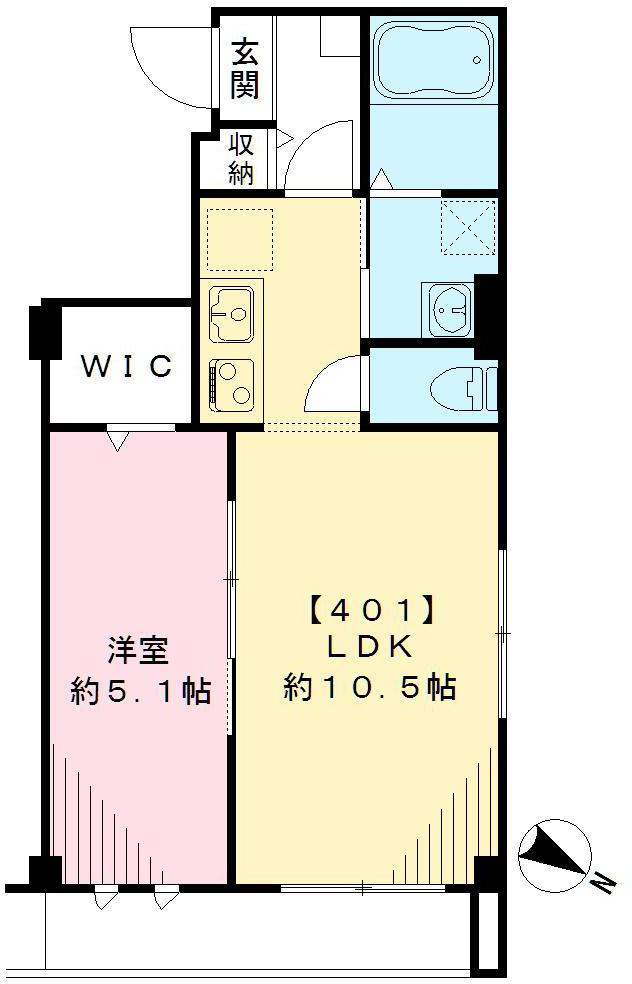 クラルテときわ台の間取り