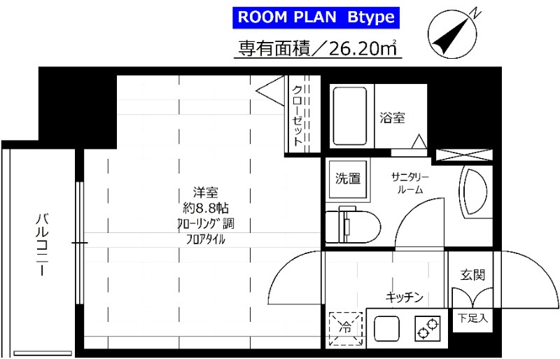 ステージファースト東日暮里の間取り