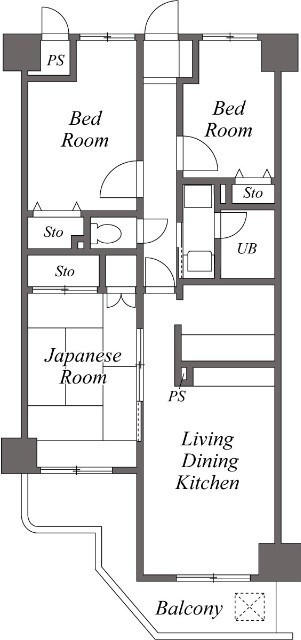 ドミール善福寺の間取り