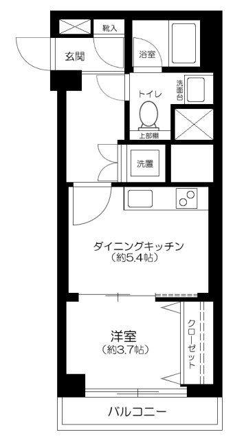 ライオンズステーションプラザ大塚第２の間取り