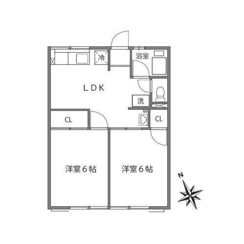 シティハイムオリエンタルの間取り|間取り図