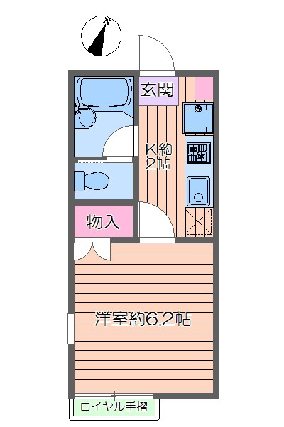 エスポワール弐番館の間取り