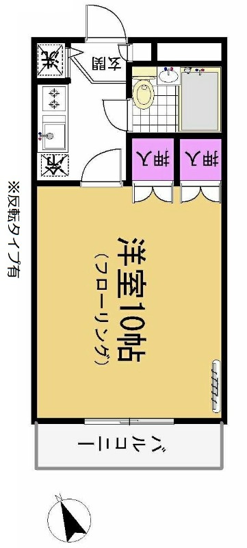 プリムローズの間取り