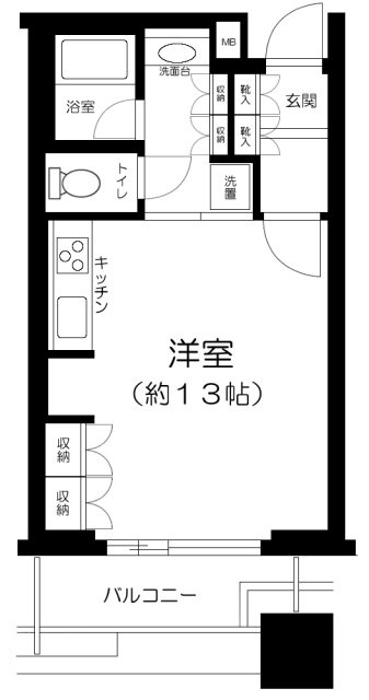 ステーションガーデンタワーの間取り