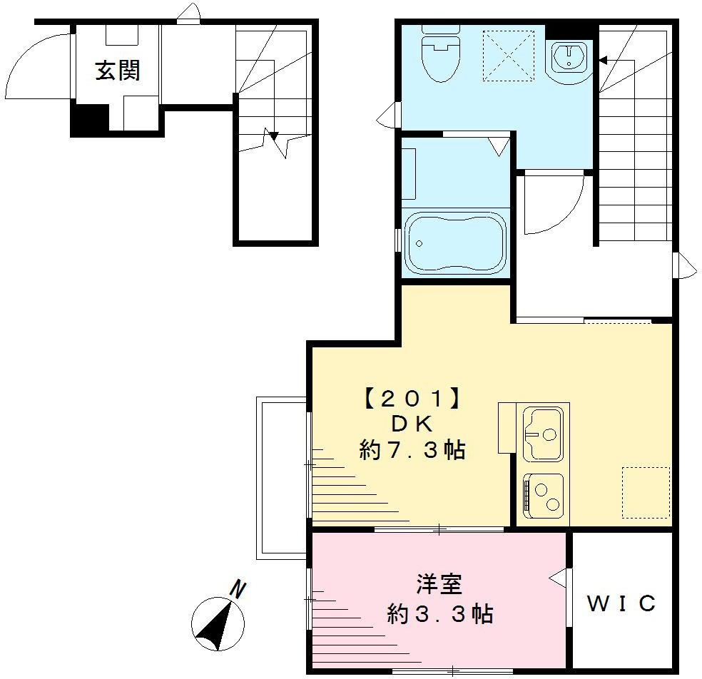Maison Koharu　メゾンコハルの間取り