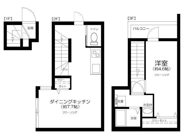 ソルナクレイシア笹塚の間取り