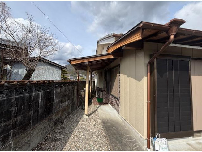 「オール電化住宅」香美市香北町美良布　中古一戸建てのその他|閑静な住宅地の中の平屋建て。塀に囲まれているので周囲からの視線も気になりません◎