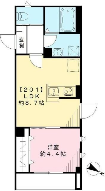 クラルテときわ台の間取り