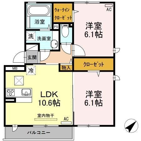 ポラリスの間取り