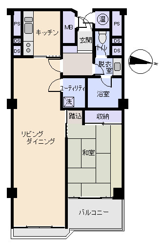 熱海プラザの間取り