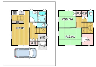 【間取り】 | 東灘区魚崎北町6丁目　中古戸建