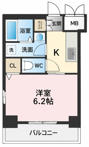 エステムコート名古屋泉プラチナムゲートの間取り